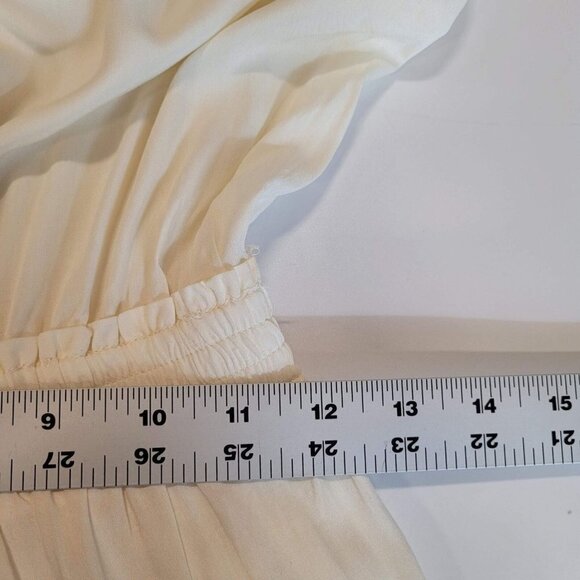 VICI Collection Smocked Long Sleeve Dress In Sweet Corn Size XS NWT - Picture 10 of 11